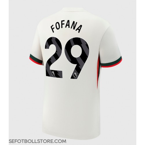 Chelsea Wesley Fofana #29 Replika Bortatröja 2025-26 Kortärmad